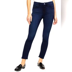 Jen7 NWT 7 For All Mankind Dark Wash Ankle Skinny Stretch Denim 16